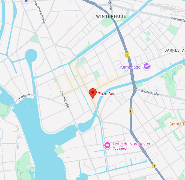 Zazabar location on Google Maps